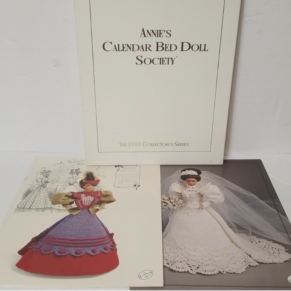 Annie's Calendar Bed Doll Society 1994 Collector Series